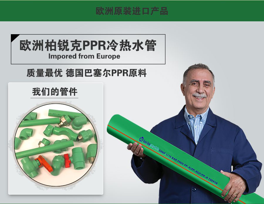 柏銳克PPR管件 過(guò)橋